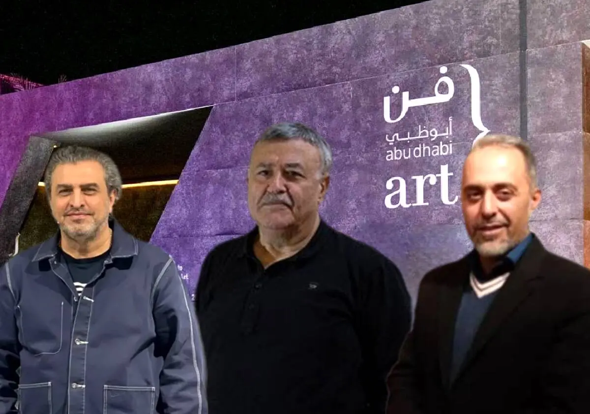 Sadegh Tabrizi and Sohrab Gallery at Abu Dhabi Art / Curated by Mehrdad Fallah and Shahin Torkaman