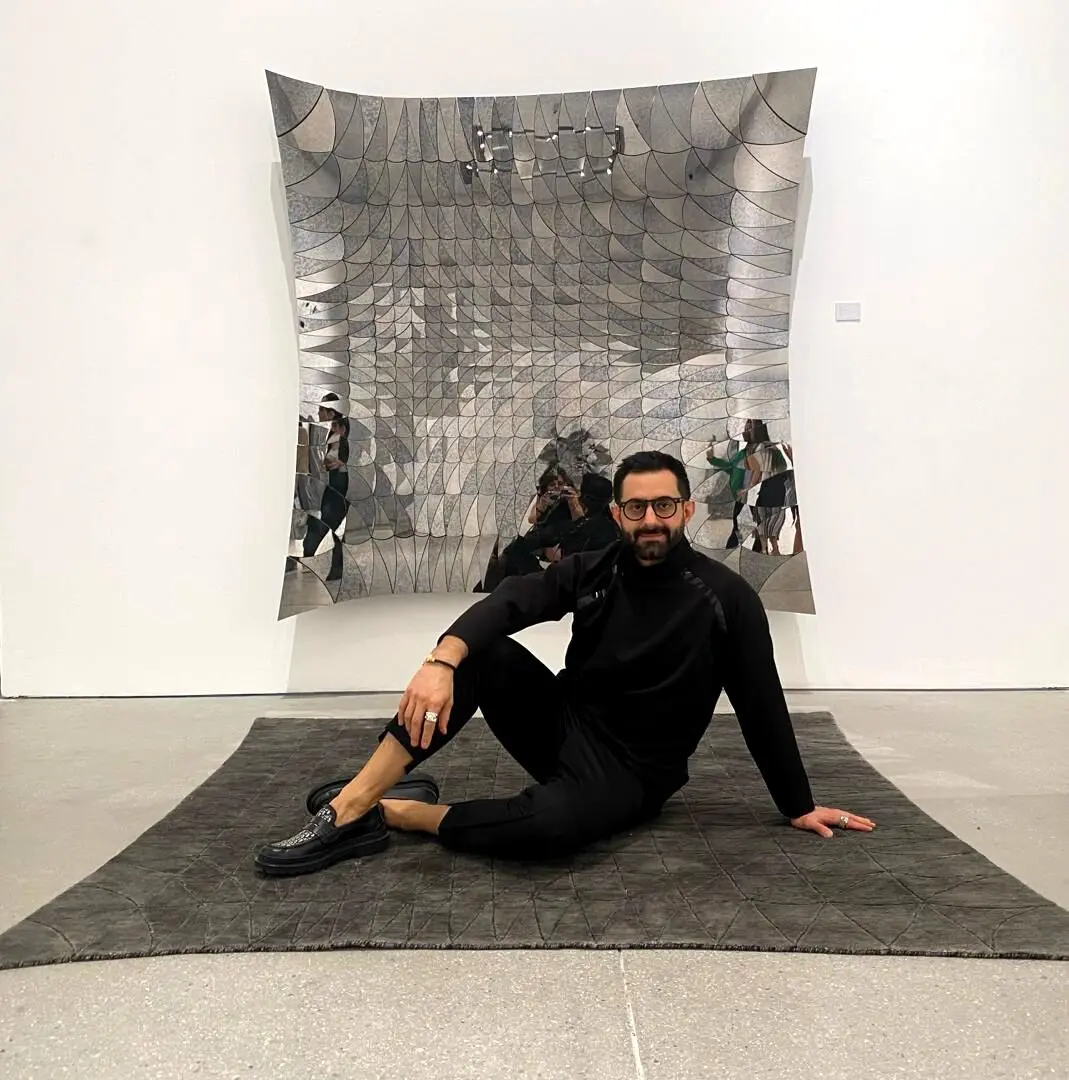 'Immortal Mirror'  Aref Montazeri at Leila Heller Gallery Dubai - photos
