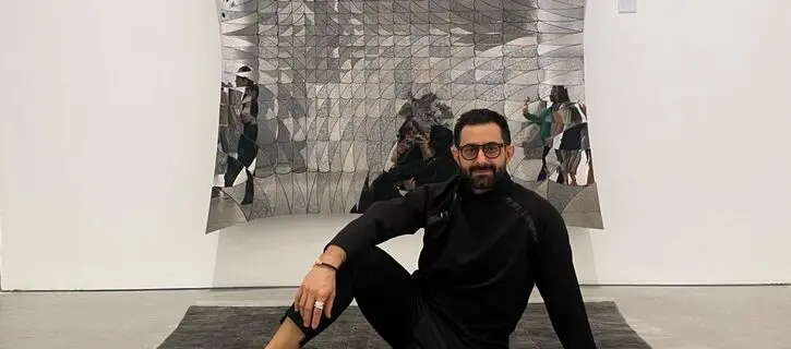 'Immortal Mirror'  Aref Montazeri at Leila Heller Gallery Dubai - photos