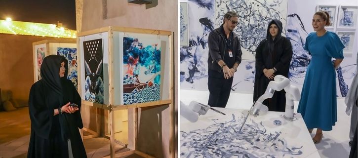 Watch: Sheikha Latifa visited Sikka Art and Design Festival and Art Dubai 2024