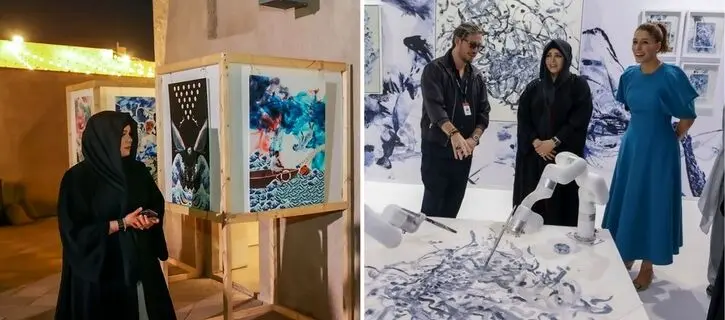 Watch: Sheikha Latifa visited Sikka Art and Design Festival and Art Dubai 2024