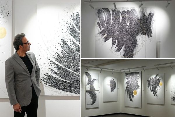 Look: "Oriental Romances" exhibition by Kazem Khorasani at Khawla Art & Culture