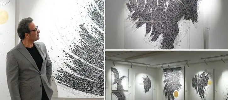Look: "Oriental Romances" exhibition by Kazem Khorasani at Khawla Art & Culture