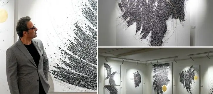 Look: "Oriental Romances" exhibition by Kazem Khorasani at Khawla Art & Culture