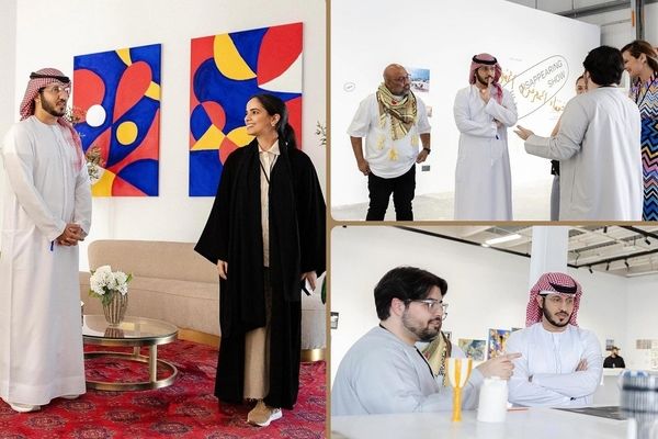 Dr Saeed Kharbash visited 11th edition of the Quoz Arts Fest