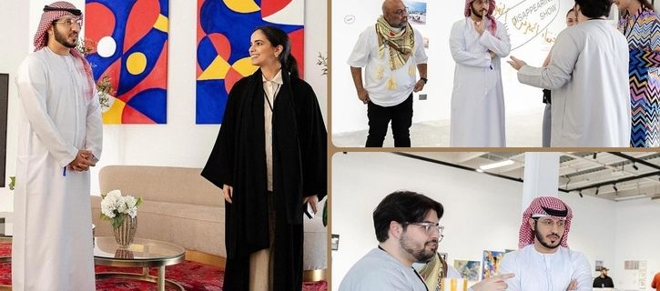 Dr Saeed Kharbash visited 11th edition of the Quoz Arts Fest