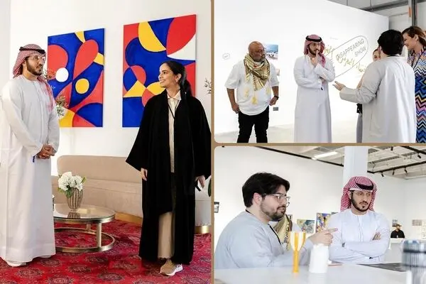 Dr Saeed Kharbash visited 11th edition of the Quoz Arts Fest