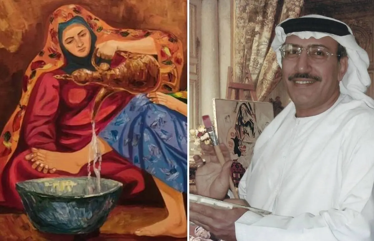 Lost painting by Saudi artist Abdulsattar Al-Mussa discovered after years