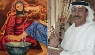 Lost painting by Saudi artist Abdulsattar Al-Mussa discovered after years