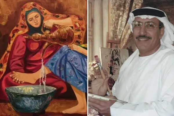 Lost painting by Saudi artist Abdulsattar Al-Mussa discovered after years