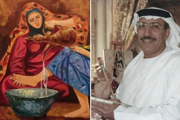Lost painting by Saudi artist Abdulsattar Al-Mussa discovered after years