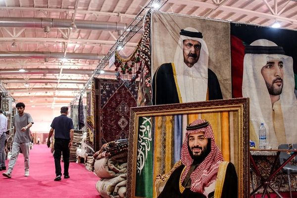 Crown Prince of Saudi Arabia, Emir of Qatar, Sultan of Oman and President of the UAE in Tehran