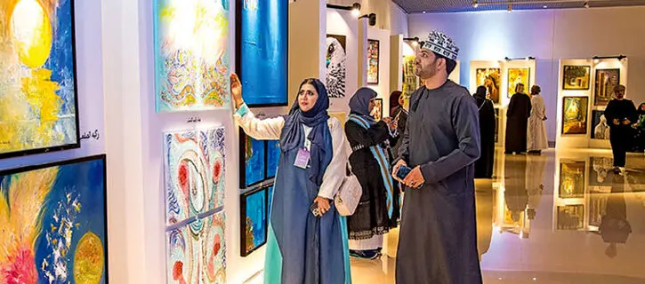 Dhofar International Contemporary Art Exhibition was held in Oman