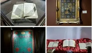 50 Photos of Artworks at the 5th Baran Auction in Tehran / From an 800-Year-Old Quran to Calligraphic Works by Mir Emad and Darvish Abd al-Majid, Works by Mirza Agha Emami, and Dozens of Cultural Treasures