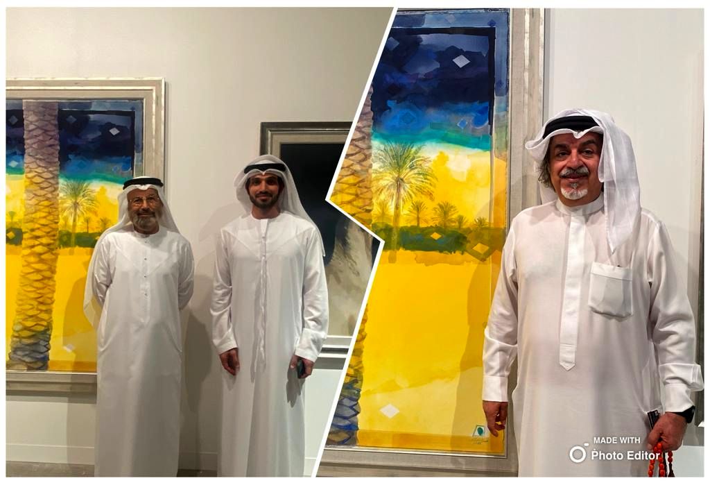 Etihad Modern Art Gallery with the artistic family of Abdul Qader Al Rais at Abu Dhabi Art 2023 | Photos