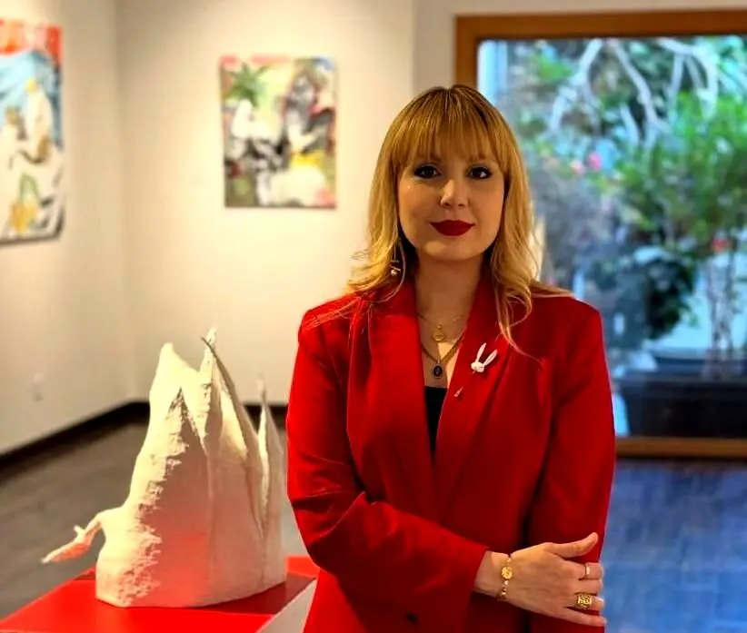 Narges Soleimanzadeh at Etihad Modern Art Gallery