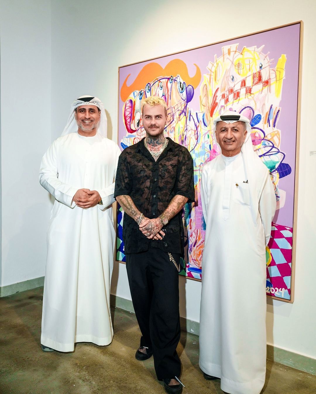 Ma$arati's abstract carnival at RARARES Gallery