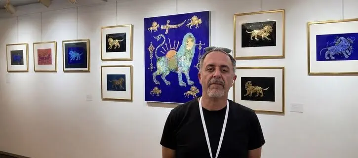 Mehrdad Fallah Sells Out with Ten Paintings in Virginia, USA