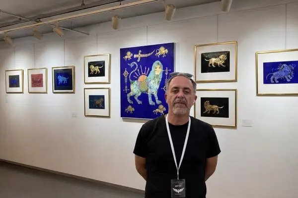 Mehrdad Fallah Sells Out with Ten Paintings in Virginia, USA