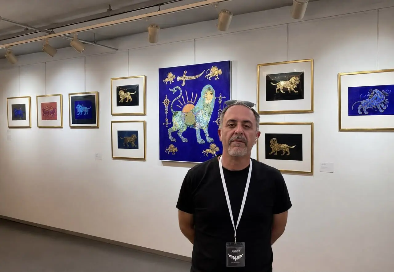 Mehrdad Fallah Sells Out with Ten Paintings in Virginia, USA