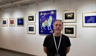 Mehrdad Fallah Sells Out with Ten Paintings in Virginia, USA