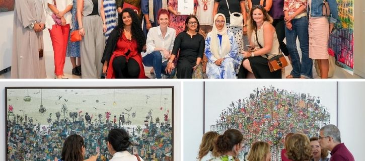 Rizq Art Initiative showcases works by female artists
