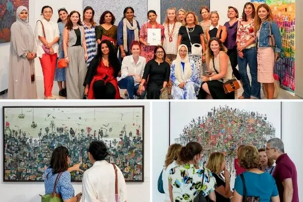 Rizq Art Initiative showcases works by female artists
