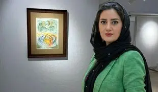 Sanaz Zolfaghari with a Tribute to the Homeland in the Raha Gallery Middle East Collection / Video