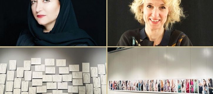 The works of Dania Al-Saleh and Catherine Geffler inspired by Riyadh women’s lives at L'Art Pur Foundation