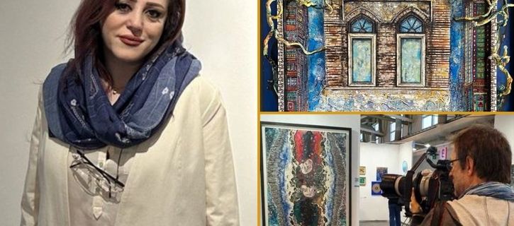 Bita Vakili’s Paintings at Frankfurt, Moscow Art Fairs