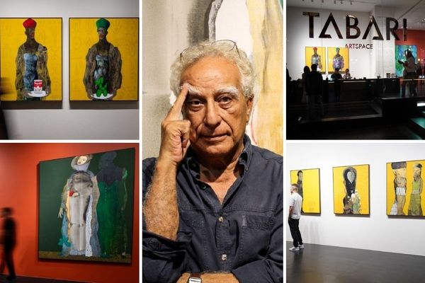 'Yellow Tropics' exhibition by Adel El Siwi at Tabari Artspace - in pictures