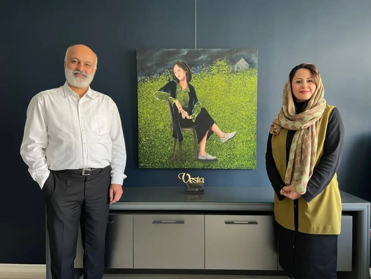 Hamidreza Shafiei and the Feminine Silence in Roshanak Sattari’s Painting
