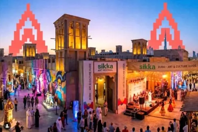 Dubai’s oldest streets have turned into an open-air gallery as part of the Sikka Art & Design Festival 2026