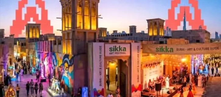 Dubai’s oldest streets have turned into an open-air gallery as part of the Sikka Art & Design Festival 2026