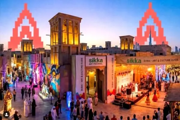 Dubai’s oldest streets have turned into an open-air gallery as part of the Sikka Art & Design Festival 2026
