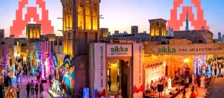 Dubai’s oldest streets have turned into an open-air gallery as part of the Sikka Art & Design Festival 2026