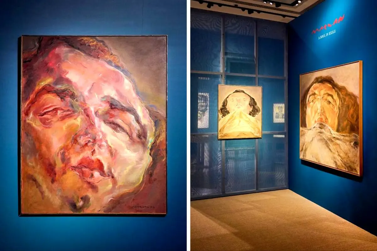 Christie’s London hosts retrospective exhibition: “MARWAN: A Soul in Exile”