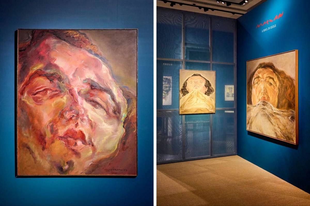 Christie’s London hosts retrospective exhibition: “MARWAN: A Soul in Exile”