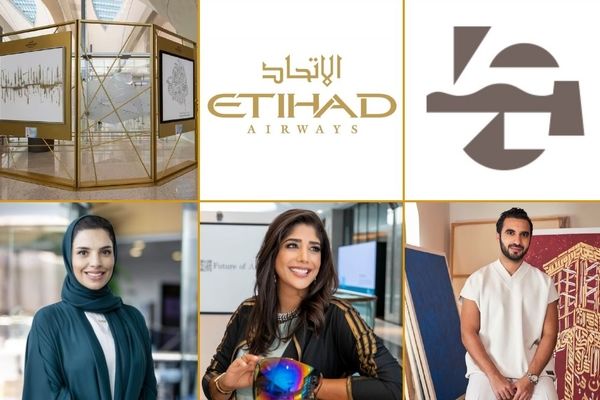 Etihad Airways celebrates 20th anniversary with unique art exhibition at Zayed International Airport