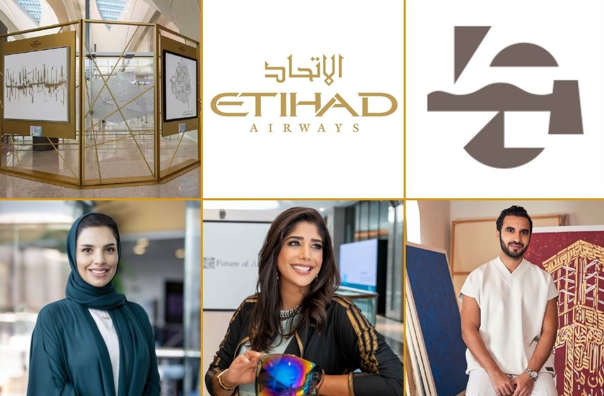 Etihad Airways celebrates 20th anniversary with unique art exhibition at Zayed International Airport