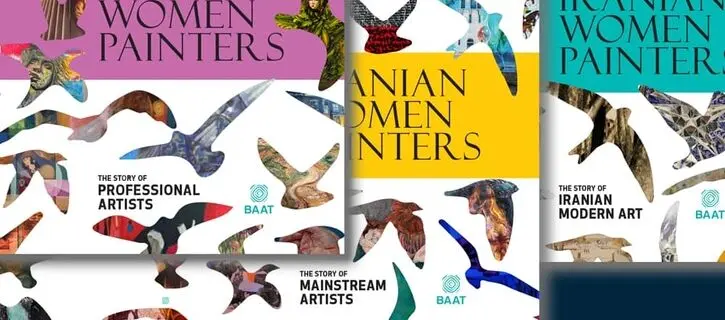 Iranian Women Painters Enter the Global Market with Candle & Fog _ 
A Collaboration between BAAT, Martex, and Candle & Fog Publishing