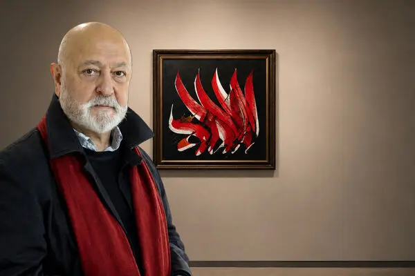 Mohammad Ehsai's Masterpiece in the Novin Gallery Collection of Eghtesad Novin Bank
