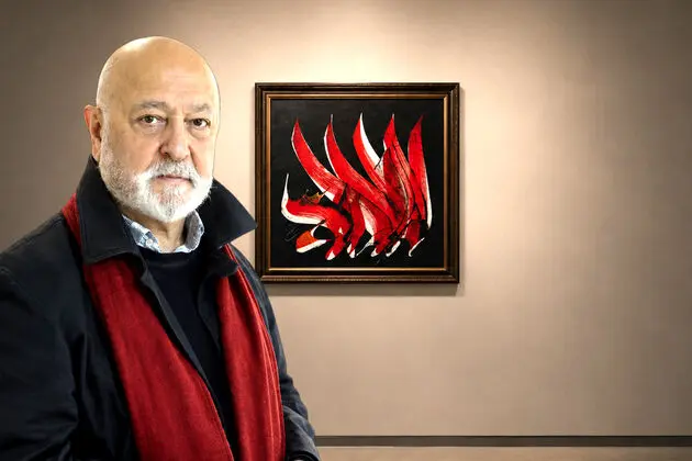Mohammad Ehsai's Masterpiece in the Novin Gallery Collection of Eghtesad Novin Bank