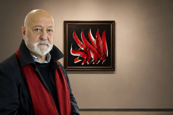 Mohammad Ehsai's Masterpiece in the Novin Gallery Collection of Eghtesad Novin Bank