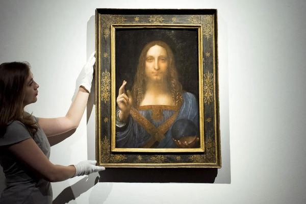 Da Vinci's “Salvator Mundi” goes on public display in Riyadh