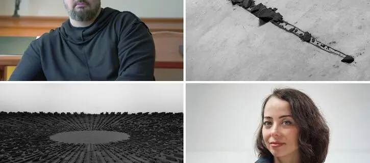 Muhannad Shono: The Ground Day Breaks curated by Nat Muller at Athr Gallery - Video