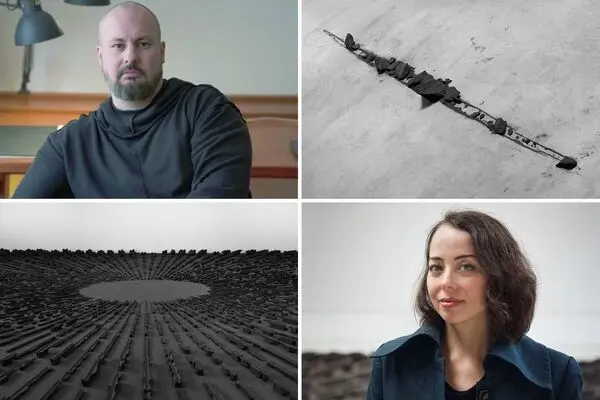 Muhannad Shono: The Ground Day Breaks curated by Nat Muller at Athr Gallery - Video