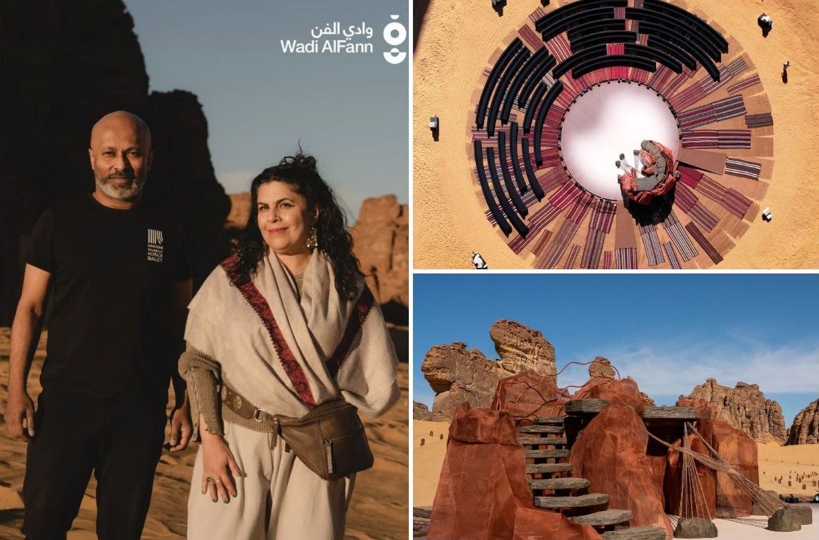 Watch: 'Thikra: Night of Remembering' by Manal AlDowayan and Akram Khan at AlUla Arts Festival 2025
