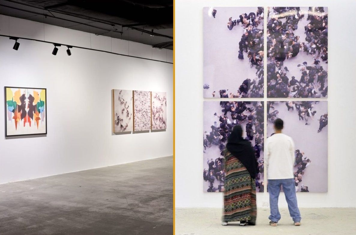 A duo exhibition by Random International and Addie Wagenknecht at ATHR Gallery - in pictures