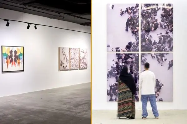 A duo exhibition by Random International and Addie Wagenknecht at ATHR Gallery - in pictures